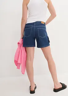 Cargo jeans short, mid waist, John Baner JEANSWEAR