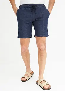 Lange jeans short met elastische band (set van 2), regular fit, John Baner JEANSWEAR