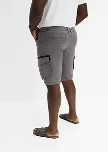 Stretch cargo bermuda, regular fit, bonprix