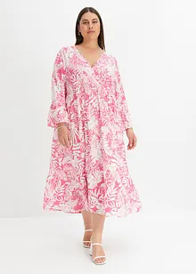 Gedessineerde tuniekjurk van soepele viscose, bonprix