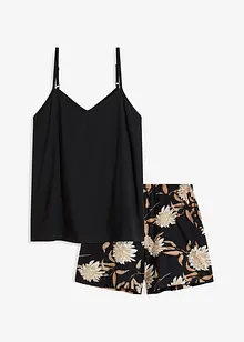 Shortama met spaghettibandjes (2-dlg. set), bonprix