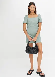 Mini jurk met carmenmouwen, bonprix