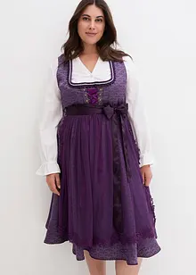 Dirndl met parels (2-dlg. set), bonprix