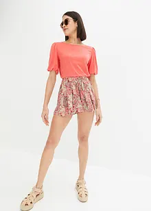 Short met strikkoordjes, bonprix