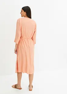 Midi jurk van soepele viscose, bonprix