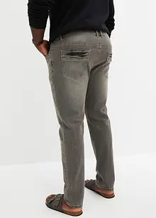 Regular fit stretch jeans, tapered, bonprix