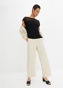 Shirt met kant, bonprix