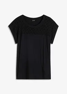 Shirt met kant, bonprix