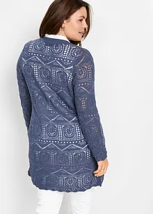 Lang vest van ajour, bonprix