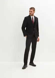 Slim fit pak (4-dlg. set): colbert, broek, gilet, stropdas, bonprix
