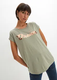 Longshirt van viscosemix, bonprix