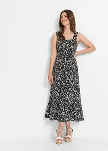 Midi jurk van viscose, bonprix