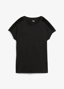 Luchtig shirt met kant, bonprix