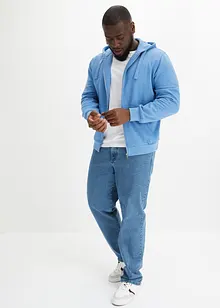 Sweater met capuchon en ritssluiting, bonprix