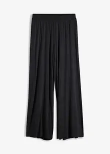 Pyjamabroek met wijde pijpen en viscose, bonprix