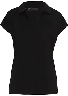 Shirt met open polokraag, bonprix