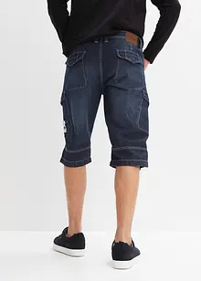 Lichte jeans cargo bermuda, relaxed fit, bonprix