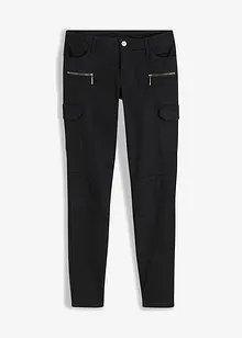 Cargo broek van elastisch katoenmix, bonprix