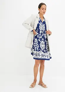 Gedessineerde tuniekjurk van soepele viscose, bonprix