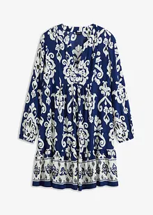 Gedessineerde tuniekjurk van soepele viscose, bonprix