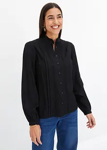 Blouse met broderie anglaise, bonprix