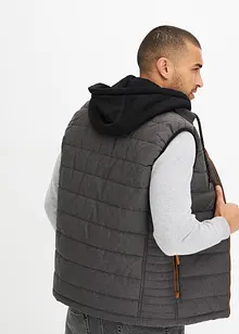 Bodywarmer met afneembare capuchon, bonprix