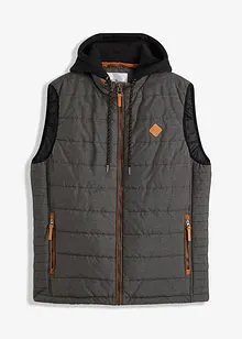 Bodywarmer met afneembare capuchon, bonprix