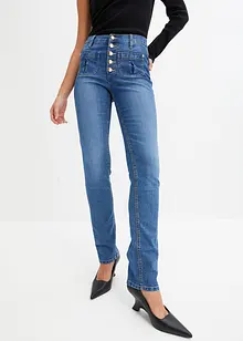 Straight jeans met high waist, bonprix