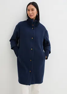 Korte coat in wollen look, bonprix