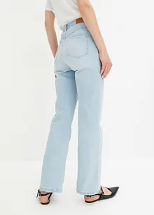 Wide leg jeans met high waist, bonprix