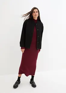 Oversized jas in wollen look, bonprix