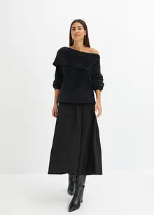 Asymmetrische off shoulder trui, bonprix