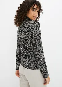 Longsleeve met luipaardprint, bonprix