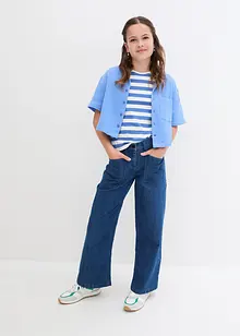 Meisjes wijde jeans, bonprix