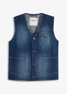 Jeans gilet van biologisch katoen, regular fit, bonprix