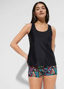 Tankini (3-dlg. set) met bustier bikinitopje, bonprix