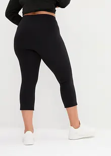 Ultrazachte sportlegging met zakken opzij, caprilengte, bonprix