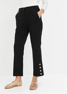 Pantalon met sierknopen, bonprix