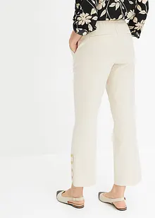 Pantalon met sierknopen, bonprix