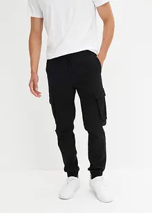 Regular fit cargo instapbroek, straight, bonprix