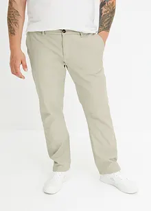 Loose fit stretch chino met biologisch katoen, straight, bonprix