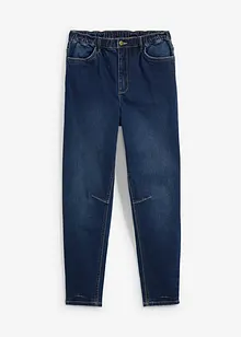 Barrel jeans met high waist, cropped, bonprix