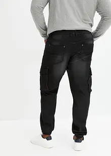 Slim fit cargo instapjeans, straight, bonprix