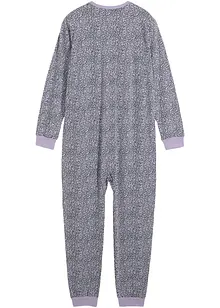 Meisjes pyjama onesie met biologisch katoen, bonprix