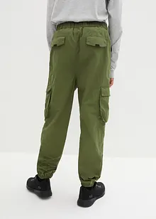 Jongens cargo broek, gevoerd, bonprix