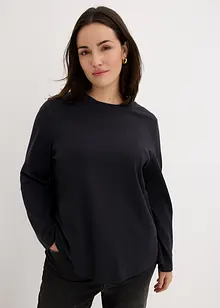 Essential longsleeve van dik katoen, bonprix