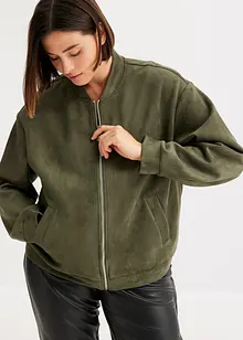 Bomber in suède look, bonprix