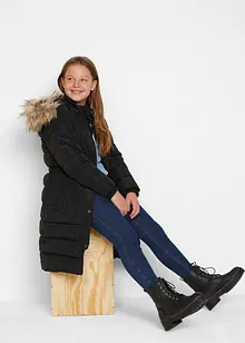 Lange gewatteerde winterjas, bonprix