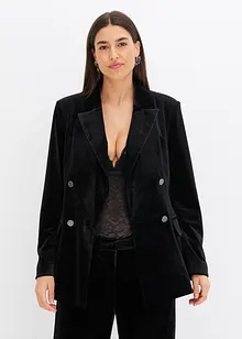 Fluwelen blazer, bonprix