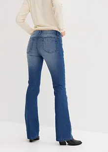 Flared jeans met low waist, bonprix